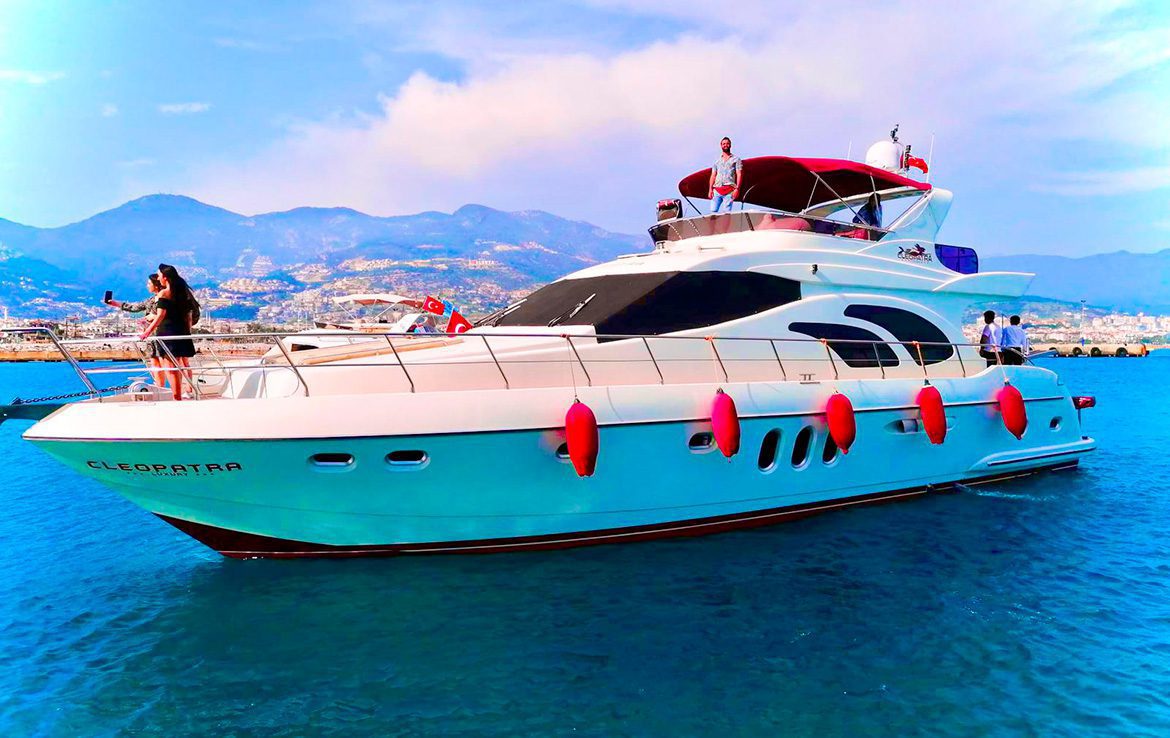 Alanya Yacht Rental 22m Princess 56